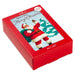Hallmark Jolly Santa Claus boxed Christmas cards featuring a cheerful Santa design, pack of 40