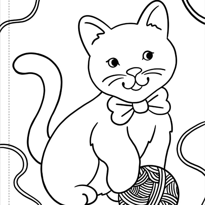 It's the perfect first coloring book for your child.
