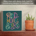 Its compact freestanding design makes it easy to display, creating the perfect accent for book lovers, libraries, classrooms, and cozy home spaces.