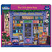 A detailed 1000-piece jigsaw puzzle depicting a quaint little bookshop filled with books and inviting atmosphere.