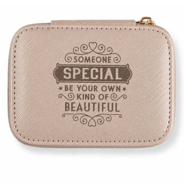 This H & H Gifts Personalised Jewellery Box combines heartfelt sentiment with practical elegance.
