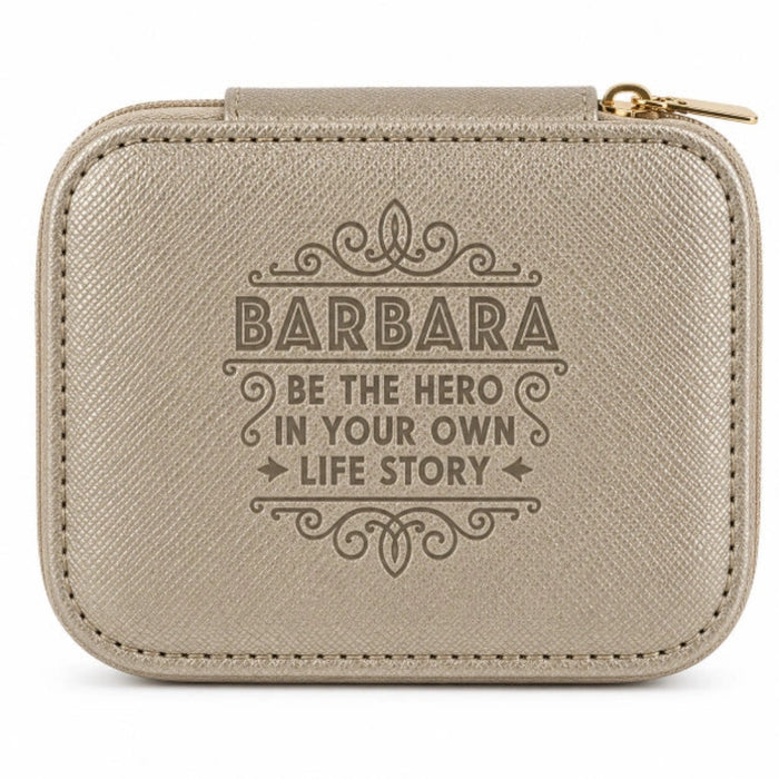  This H & H Gifts Personalised Jewellery Box blends heartfelt sentiment with practical, everyday elegance. 