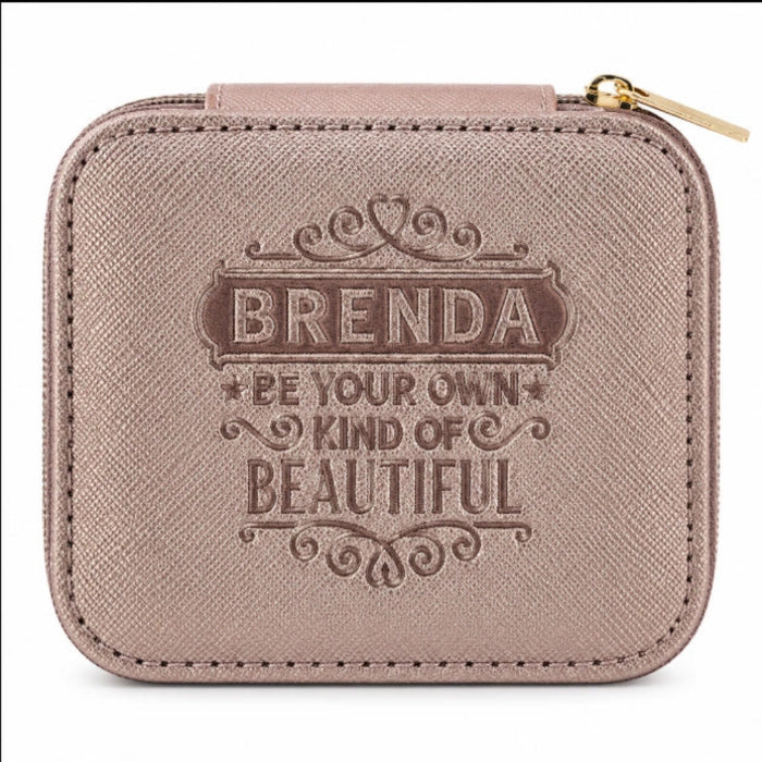 Celebrate someone special with the H & H Gifts Personalised Jewellery Box – Brenda. 