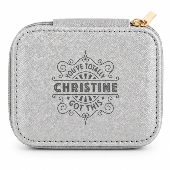  This H & H Gifts Personalised Jewellery Box combines heartfelt sentiment with practical, everyday elegance. 