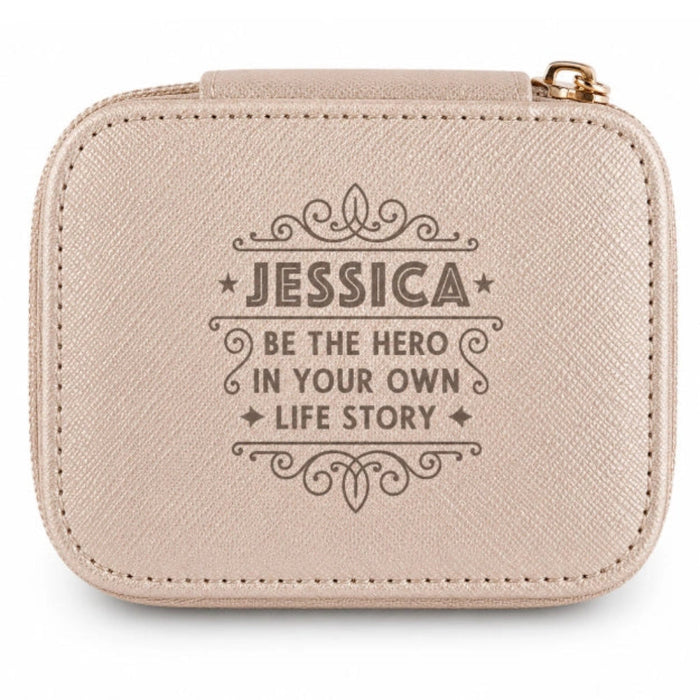 This H & H Gifts Personalised Jewellery Box combines heartfelt sentiment with practical, everyday elegance for Jessica.
