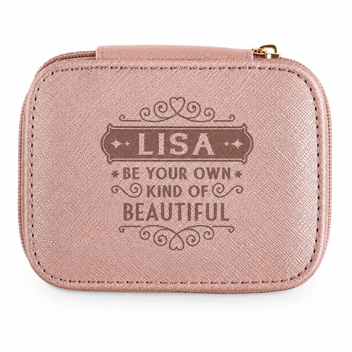 The History & Heraldry Lisa Personalised Jewellery Box combines heartfelt sentiment with practical elegance