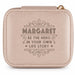  This H & H Gifts Personalised Jewellery Box blends heartfelt sentiment with practical, everyday elegance. 