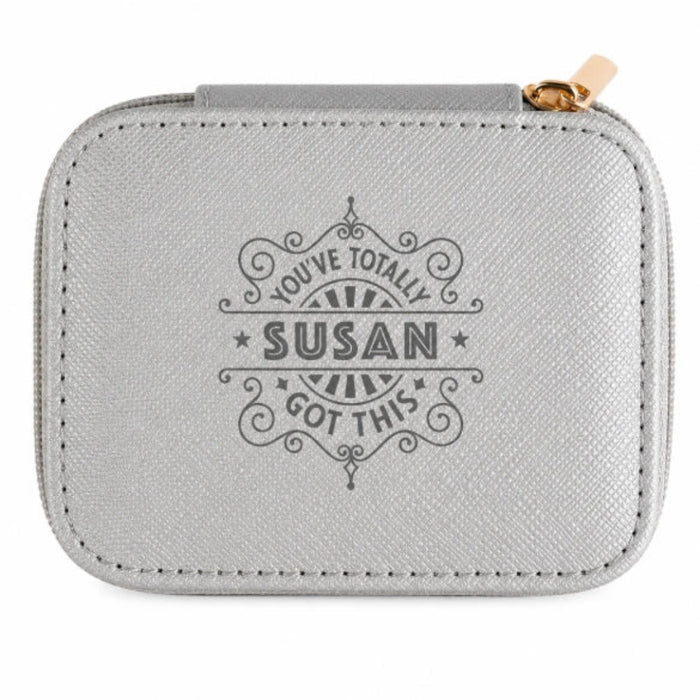 Celebrate someone special with the H & H Gifts Personalised Jewellery Box – Susan.