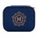  This H & H Gifts Personalised Blue Travel Jewelry Box features a beautiful “M” design on a rich midnight blue finish. 