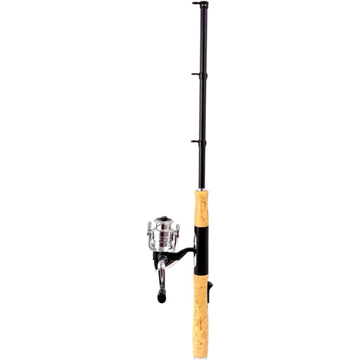 Fishing rod and reel combo  lighter on a white background