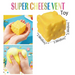 Advertisement for Super Cheese Vent Toys with images of hands holding a toy, packaging, and product details.