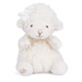 Baby Molly, a plush little lamb with soft white fleece that beckons for cozy cuddles and warm embraces.