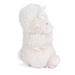 Baby Molly, a plush little lamb with soft white fleece that beckons for cozy cuddles and warm embraces.