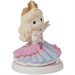 Aurora’s gown beautifully appears to change from blue to pink