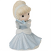 Cinderella holding her iconic glass slipper.