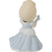 Cinderella holding her iconic glass slipper.