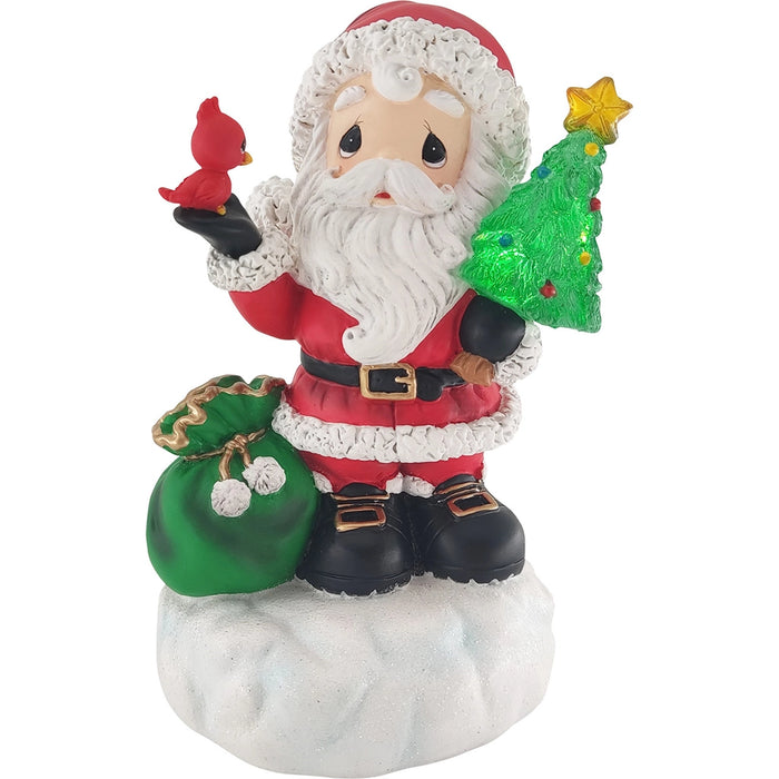 Musical Santa Claus figurine
