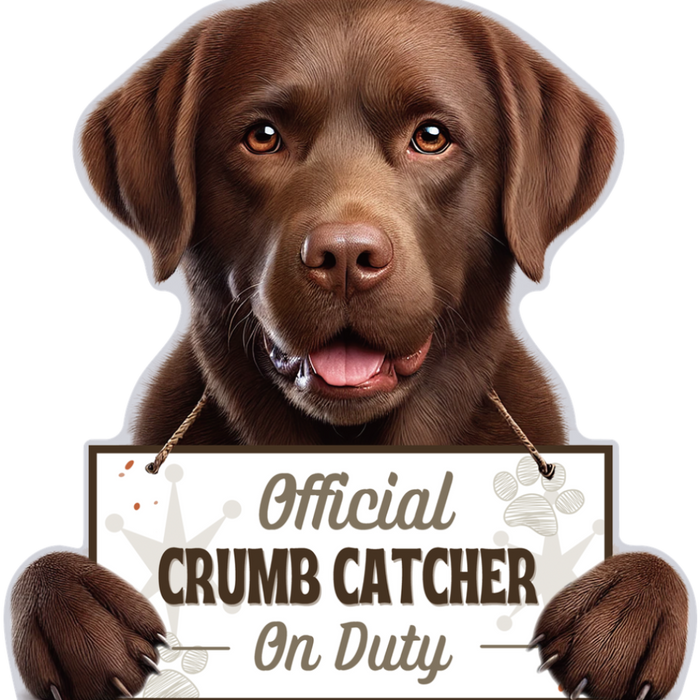 Labrador Chocolate Chipclip