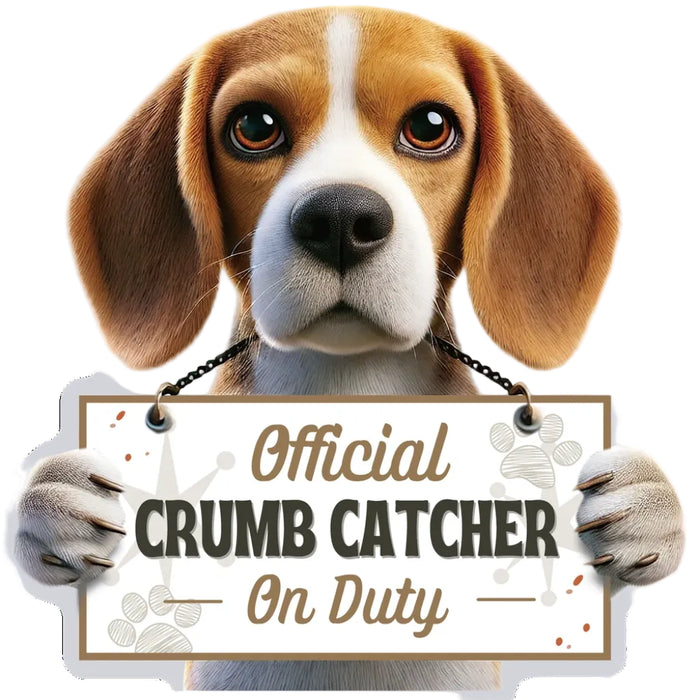 Featuring an adorable beagle-inspired design, this functional clip securely seals bags of chips, crackers, pet treat