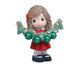 front view of deck the halls dated figurine