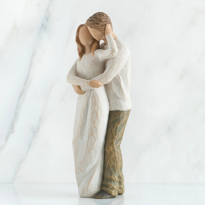 Willow Tree Together True Partner in Love and Life hand-painted couple figurine