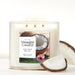 Premium soy-wax blend for a clean, consistent burn