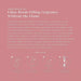 A pink product information graphic for a Reed Diffuser Kit. The text explains the fragrance and starter kit contents, with four numbered usage steps shown at the bottom in simple line drawings.