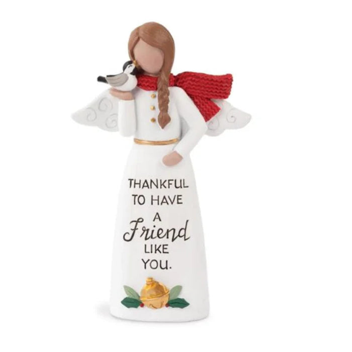Blossom Bucket Christmas Traditions Friend Like You angel decoration.