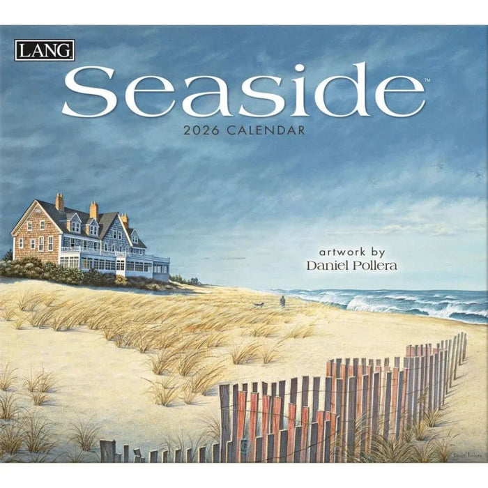Lang : Seaside 2026 Wall Calendar