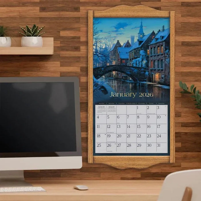 Lang : Around The World 2026 Wall Calendar