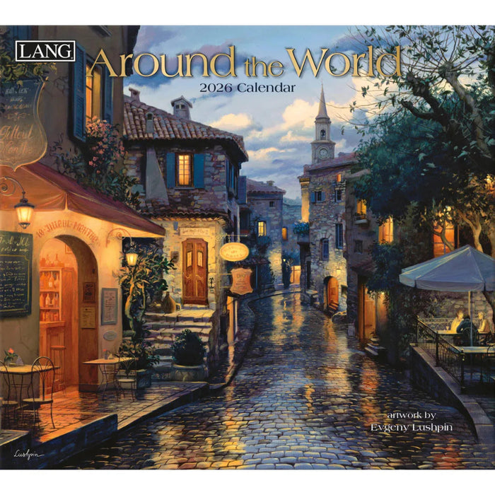 Lang : Around The World 2026 Wall Calendar