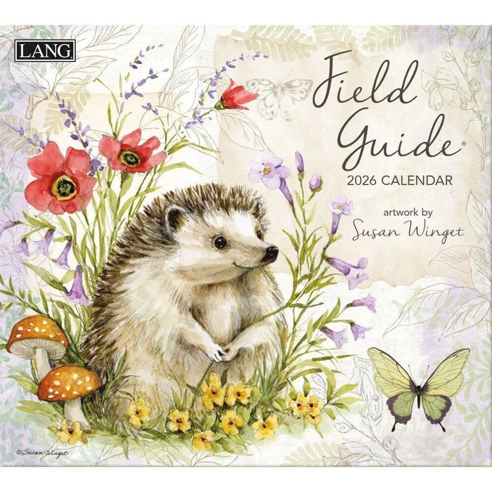 Lang : Field Guide 2026 Wall Calendar