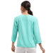 Featuring a soft seafoam hue and a flattering silhouette, this top is perfect for casual outings, weekend brunches, or layering under your favorite jacket.