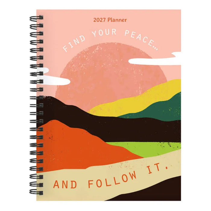 The Hallmark Mahogany Find Your Peace 2027 12-Month Planner helps you organize every day with intention and calm.