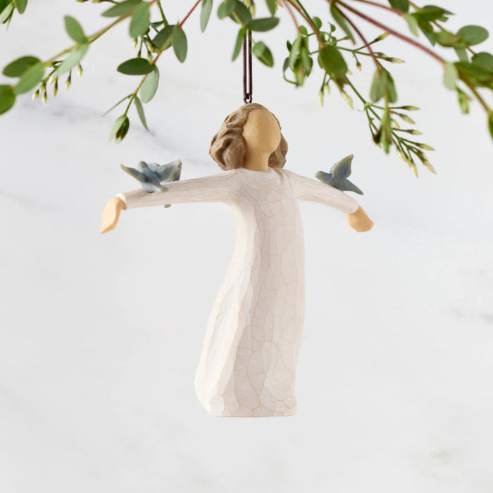 Happiness Ornament with an uplifting design for Christmas tree and holiday décor