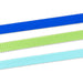 Aqua/Bright Green/Royal Blue 3-Pack Curling Ribbon, 90' total