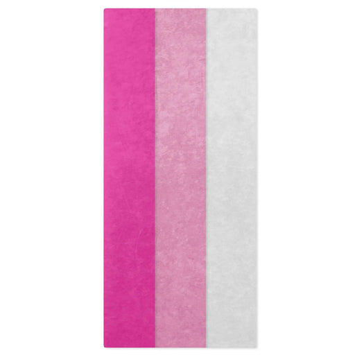 Pink gradient tissue paper set