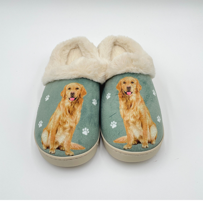 Snuggs : Golden Retreiver Slippers