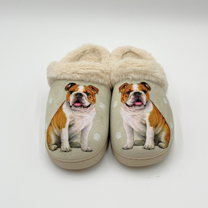 Snuggs : Bulldog Slippers