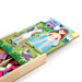 Melissa & Doug princess dress-up set showcasing vibrant costumes and accessories for children’s imaginative playtime.