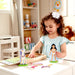A colorful Melissa & Doug princess dress-up set, including dresses and tiaras, designed for creative children's play.