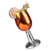 Whether you're decorating for the holidays or searching for the perfect gift for a cocktail enthusiast, this playful ornament is sure to stand out in any seasonal display.