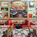 Springbok Coca-Cola Cafe 500-piece jigsaw puzzle featuring a nostalgic café scene