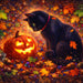 This Springbok Enchanted Pumpkin 500-Piece Jigsaw Puzzle brings a magical autumn feel to your puzzle collection.
