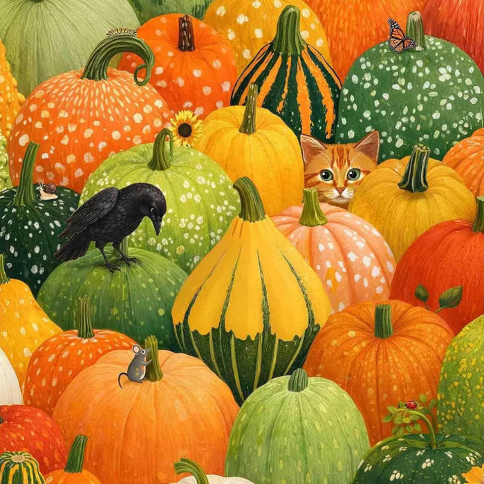 This Springbok Hide and Seek 500 Piece Jigsaw Puzzle features a whimsical hide-and-seek scene packed with colorful details. 