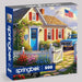 This Springbok Ford Home in Michigan 500-Piece Jigsaw Puzzle captures a charming automotive-inspired scene with nostalgic American character.