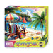 Springbok 1000-piece puzzle box with a tropical beach scene