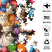 Jigsaw puzzle of cats with yarn balls, featuring Springbok branding and product features.
