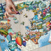 This Springbok All American Attractions 1000-Piece Jigsaw Puzzle celebrates iconic sights and memorable destinations across the United States. 