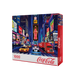 Springbok puzzle box featuring coca-cola city nights.